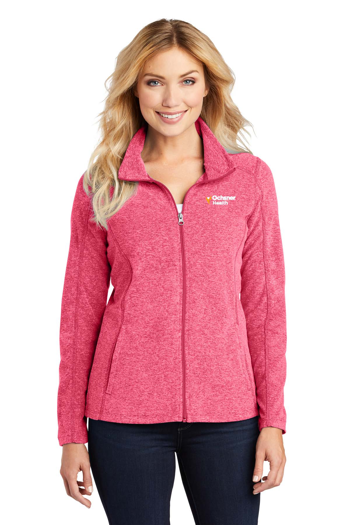 Ladies Port Authority Microfleece, Pink, large image number 1
